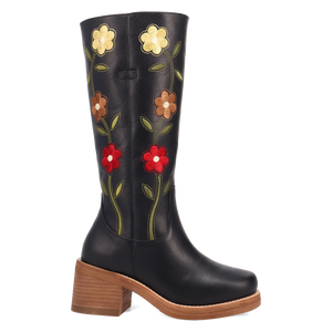Bloom Black Leather Boot (DS) DP