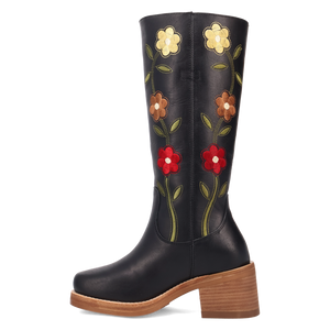 Bloom Black Leather Boot (DS) DP