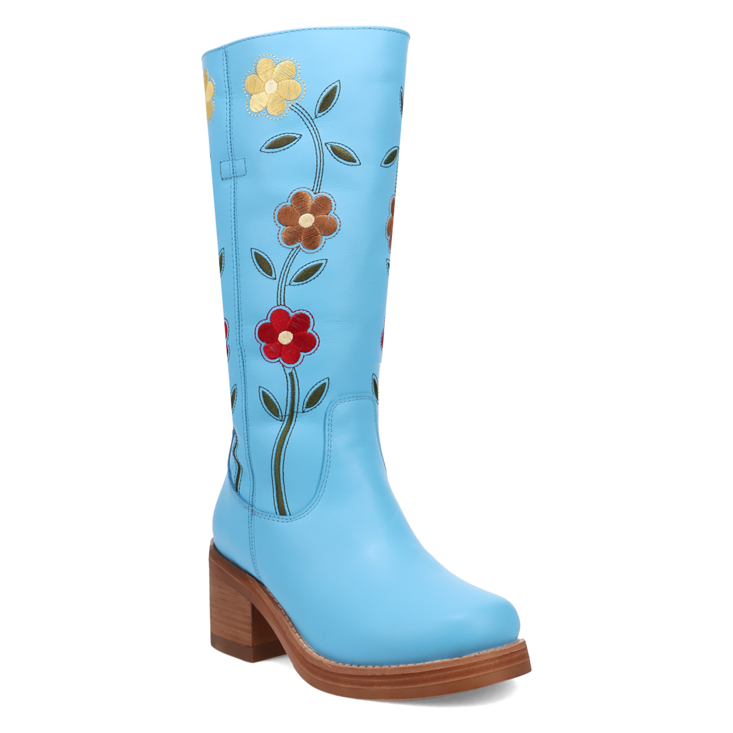 Bloom Blue Leather Boot (DS) DP