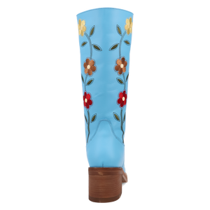 Bloom Blue Leather Boot (DS) DP