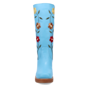 Bloom Blue Leather Boot (DS) DP