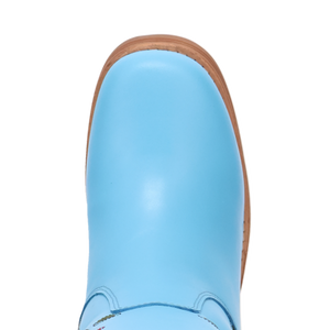 Bloom Blue Leather Boot (DS) DP