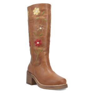 Bloom Tan Leather Boot (DS) DP