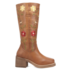 Bloom Tan Leather Boot (DS) DP