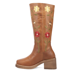 Bloom Tan Leather Boot (DS) DP