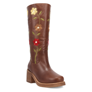 Bloom Brown Leather Boot (DS) DP