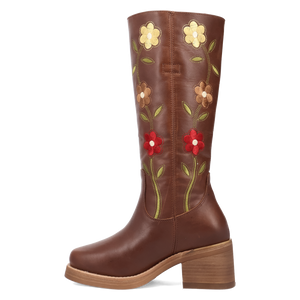 Bloom Brown Leather Boot (DS) DP