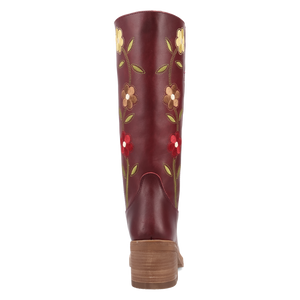 Bloom Merlot Leather Boot (DS) DP