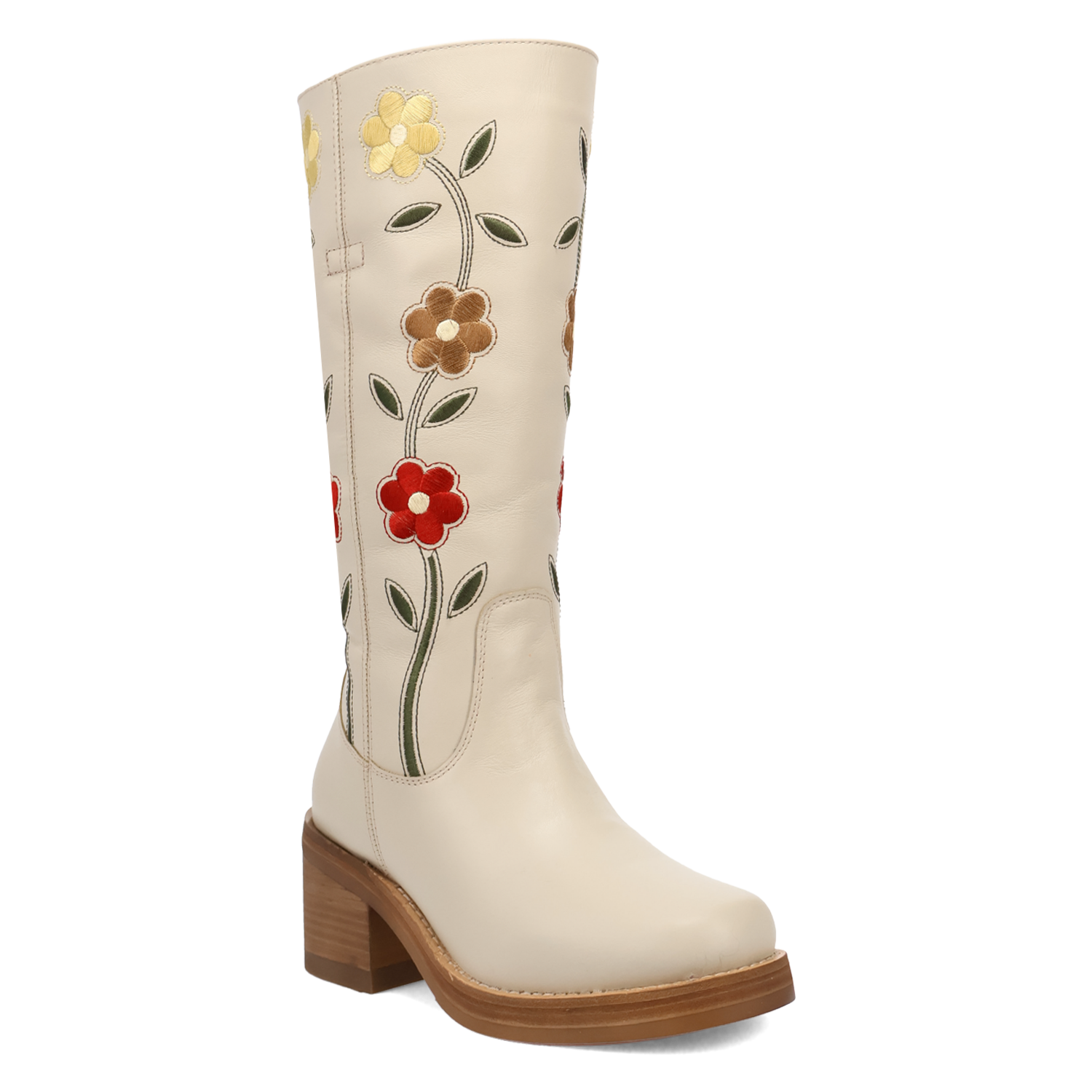Bloom White Leather Boot (DS) DP