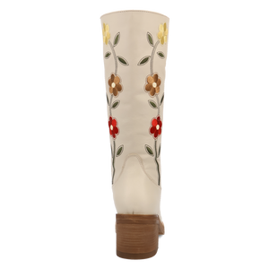 Bloom White Leather Boot (DS) DP