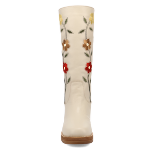 Bloom White Leather Boot (DS) DP