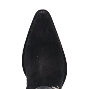 Buck Wild Black Suede Leather Boot (DS) DP