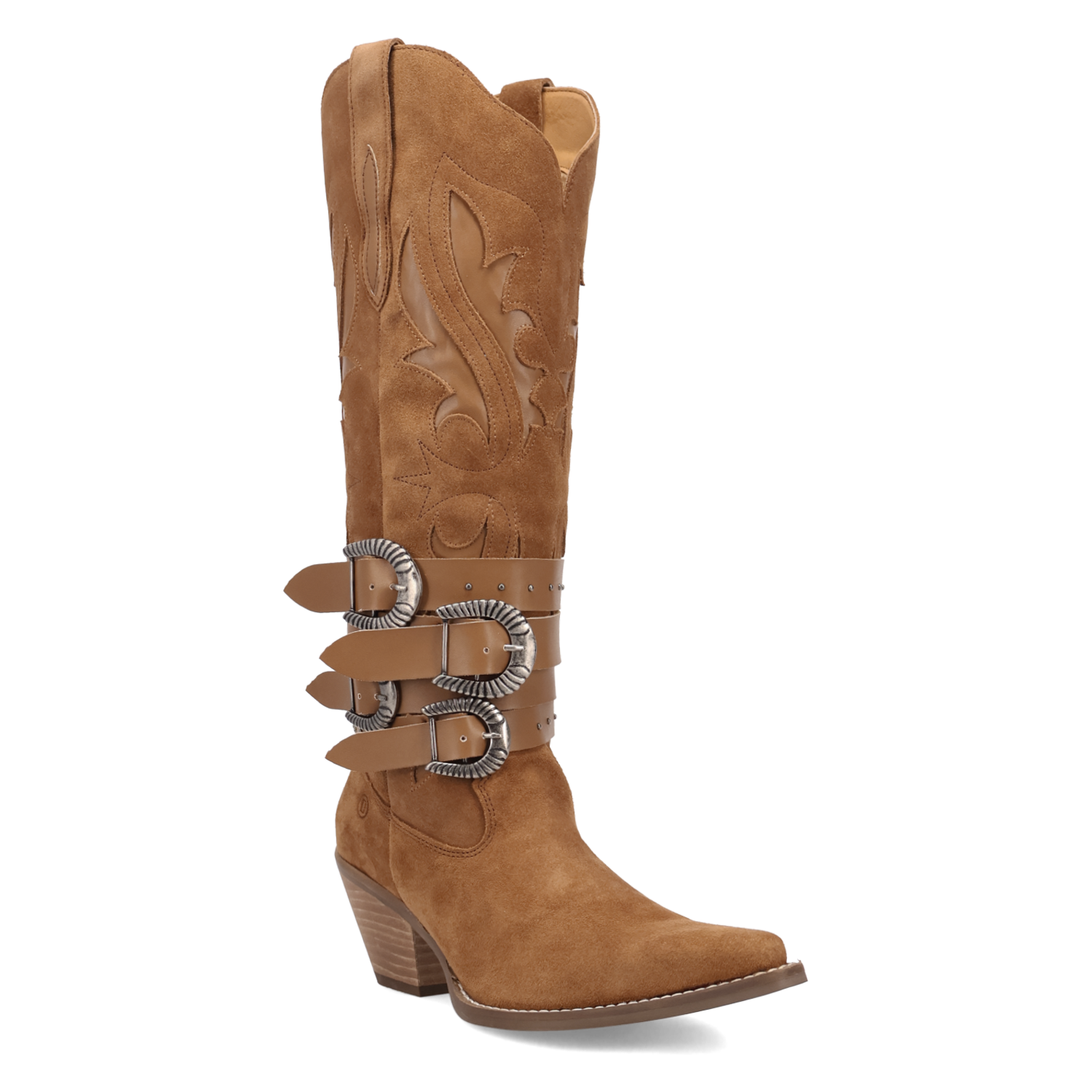Buck Wild Brown Suede Leather Boot (DS) DP