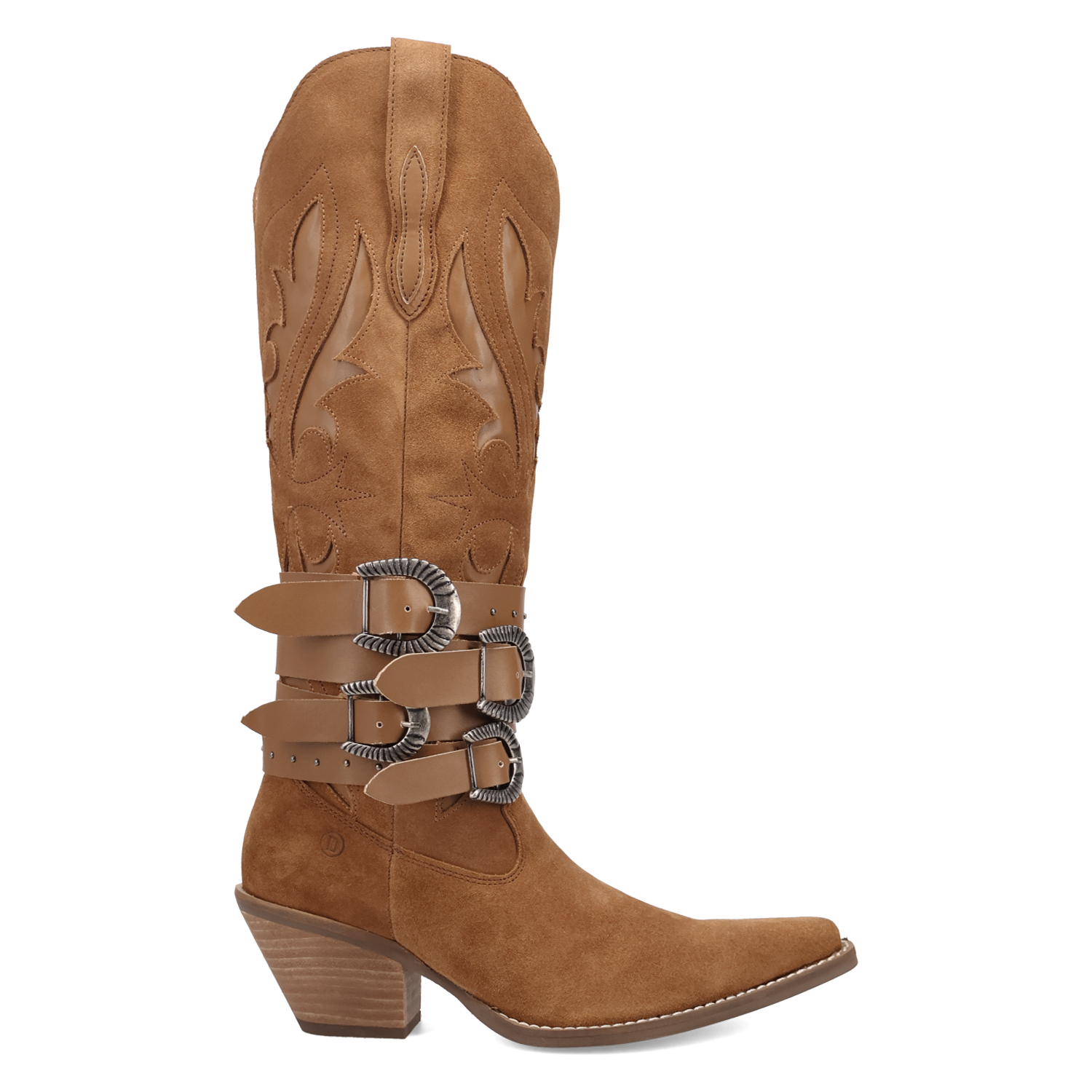 Buck Wild Brown Suede Leather Boot (DS) DP