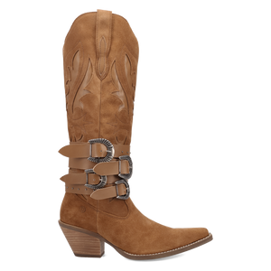 Buck Wild Brown Suede Leather Boot (DS) DP