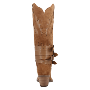 Buck Wild Brown Suede Leather Boot (DS) DP