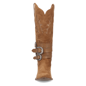 Buck Wild Brown Suede Leather Boot (DS) DP