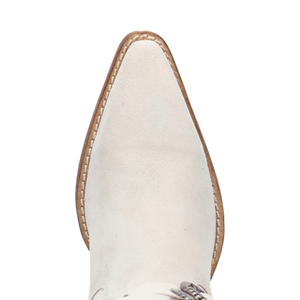 Buck Wild White Suede Leather Boot (DS) DP