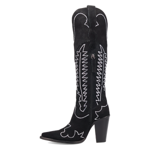 Double Take Black Leather Boot (DS) DP