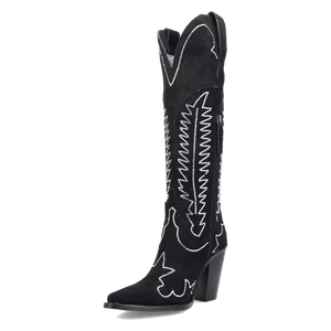 Double Take Black Leather Boot (DS) DP