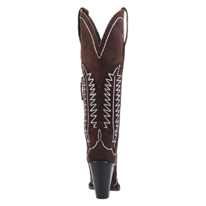 Double Take Brown Leather Boot (DS) DP