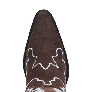 Double Take Brown Leather Boot (DS) DP