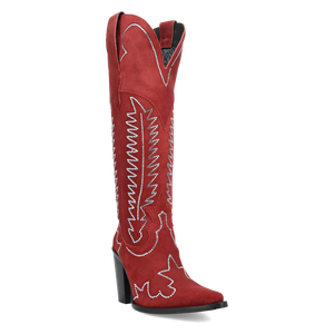 Double Take Red Leather Boot (DS) DP