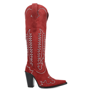 Double Take Red Leather Boot (DS) DP