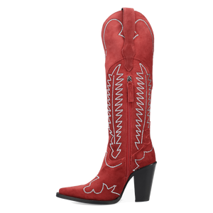 Double Take Red Leather Boot (DS) DP