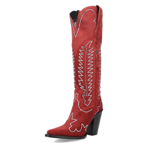 Double Take Red Leather Boot (DS) DP