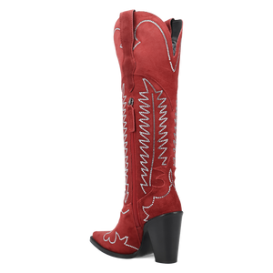 Double Take Red Leather Boot (DS) DP