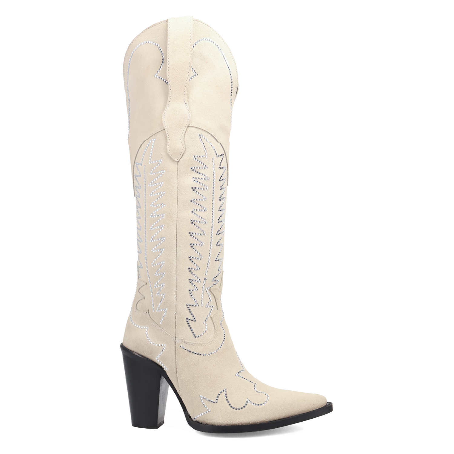 Double Take White Leather Boot (DS) DP