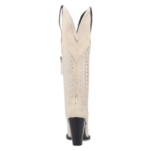 Double Take White Leather Boot (DS) DP