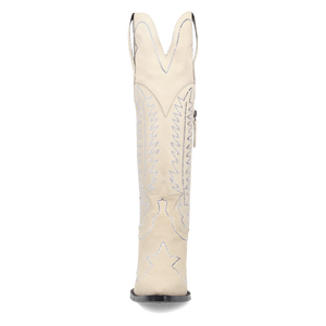 Double Take White Leather Boot (DS) DP