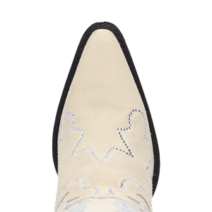 Double Take White Leather Boot (DS) DP