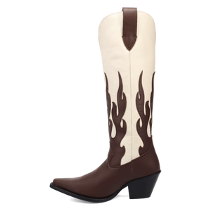 Burnin' Love Brown Leather Boot (DS) DP