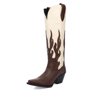 Burnin' Love Brown Leather Boot (DS) DP