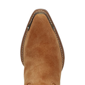 Texas Charm Camel Suede Leather Bootie (DS) DP
