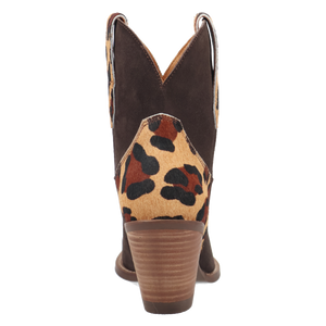 Texas Charm Brown Suede Leather Bootie (DS) DP