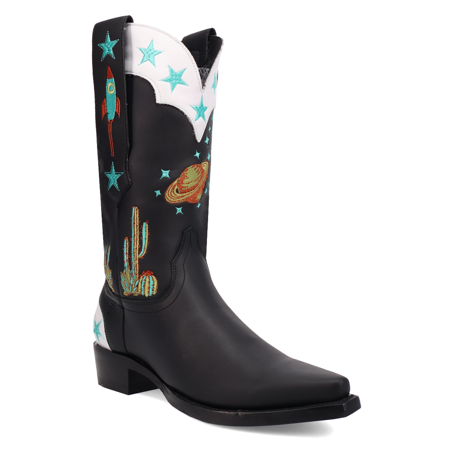 Space Cowboy Black Leather Boot (DS) DP