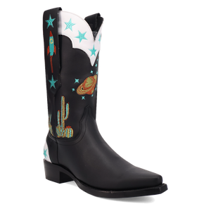 Space Cowboy Black Leather Boot (DS) DP