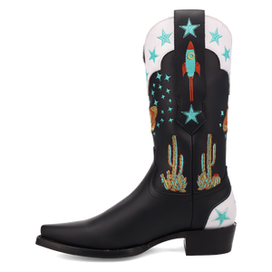 Space Cowboy Black Leather Boot (DS) DP