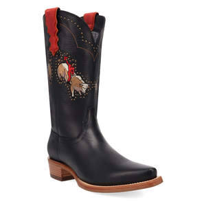 Buck Yeah Black Leather Boot (DS) DP
