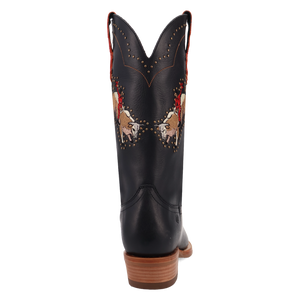 Buck Yeah Black Leather Boot (DS) DP