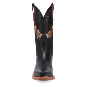 Buck Yeah Black Leather Boot (DS) DP