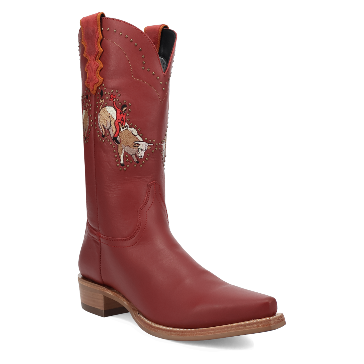 Buck Yeah Red Leather Men's Boot (DS) DP