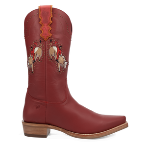 Buck Yeah Red Leather Boot (DS) DP