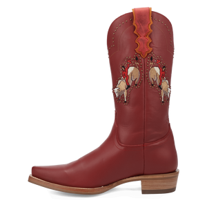 Buck Yeah Red Leather Boot (DS) DP