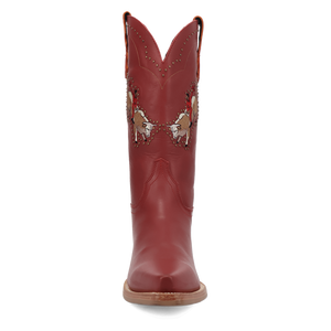 Buck Yeah Red Leather Boot (DS) DP