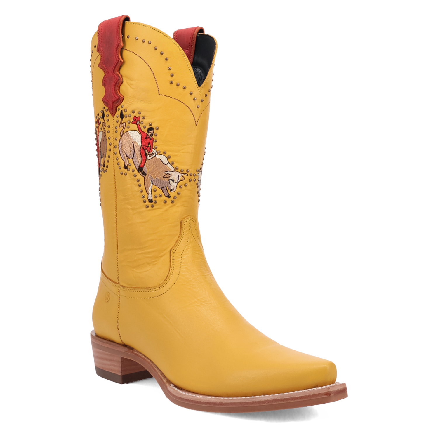 Buck Yeah Yellow Leather Men's Boot (DS) DP